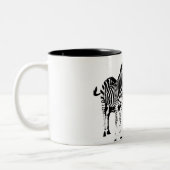 Freunde Zweifarbige Tasse (Links)