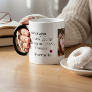 Freunden Geschenk Danke, dass du mein Therapeut bi Verwandlungstasse