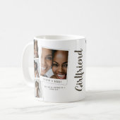 Freundes-Foto-Collage-Tasse Kaffeetasse (Vorderseite Links)