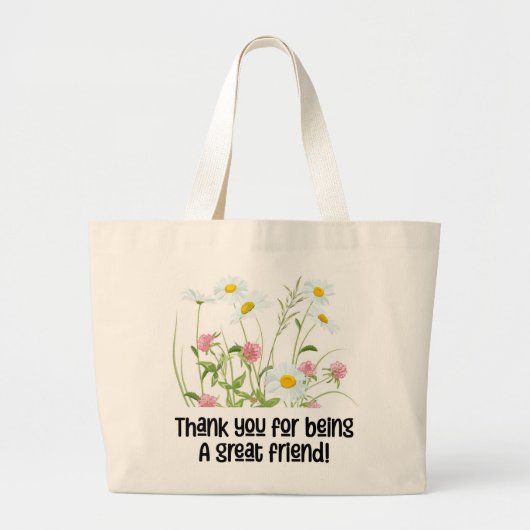 Freundes-Totentasche Jumbo Stoffbeutel (Vorne)