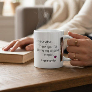 Freundesgeschenk Danke, dass du mein Therapeut bis Kaffeetasse