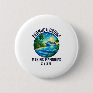 Freundesgruppe Bermuda-Kreuzfahrt 2026 passende Fa Button