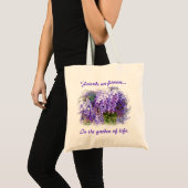 Freundewisteria-Taschen-Tasche Tragetasche (Vorderseite (Produkt))