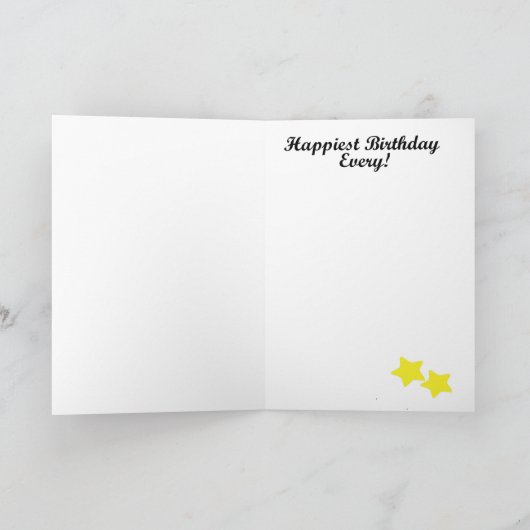 FREUNDGEBURTSTAG KARTE (Innenseite)