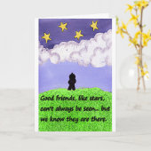 FREUNDGEBURTSTAG KARTE (Gelbe Blume)