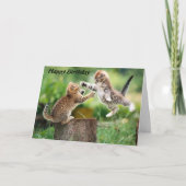 Freundgeburtstag Karte (Vorderseite)