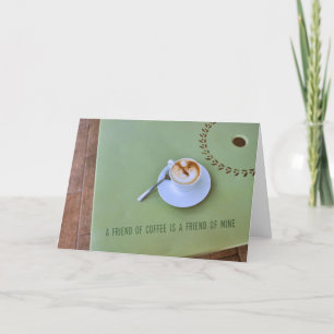 FREUNDGrußkarte MORGEN Dankeskarte