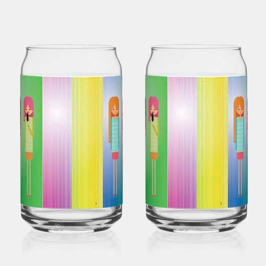 Freundin Dosenglas (Links)