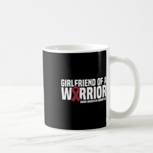 Freundin eines Kriegers Aneurysma-Bewusstsein Kaffeetasse