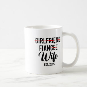 Freundin Fiancee Ehefrau Hochzeit Verheiratet Groo Kaffeetasse