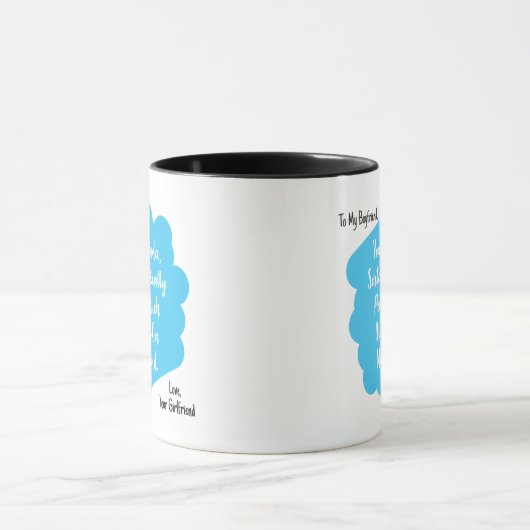 Freundin-Freund-lustige Zitat-Tasse Tasse (Zentrum)