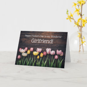 Freundin Frohen Muttertag mit hübschen Tulpen Karte