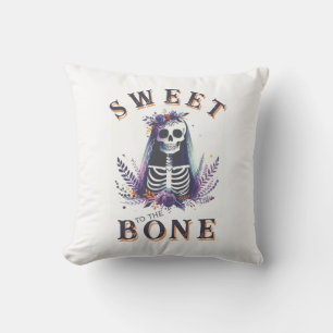 Freundin Halloween Sweet to Bone Kissen