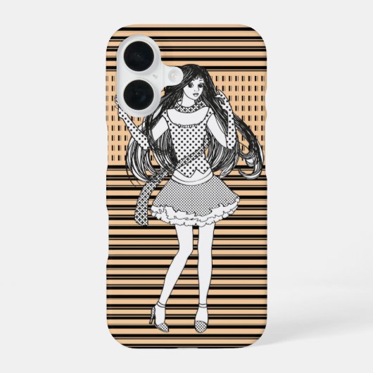 Freundin iPhone 16 Hülle (Rückseite)