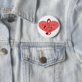 Freundin ist ein Band-Nerd Button (Beispiel)