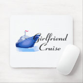 Freundin-Kreuzfahrt Mousepad (Mit Mouse)