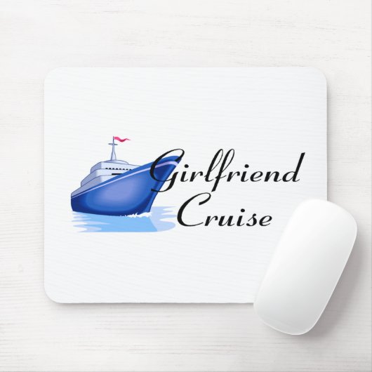 Freundin-Kreuzfahrt Mousepad (Mit Mouse)