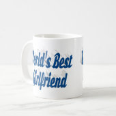 Freundin mit Halbtypografie Kaffeetasse (Vorderseite Links)