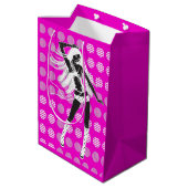 Freundin Mittlere Geschenktüte (Rückseite Schrägansicht)