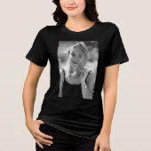 Freundin oder Freund Lade Dein eigenes Bild hoch  Tri-Blend Shirt (Vorderseite)