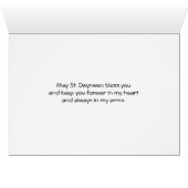 Freundin Saint Dwynwen's Day Heart Knots (Innenansicht Horizontal (Unten))