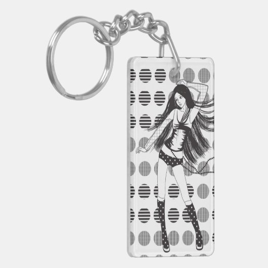 Freundin Schlüsselanhänger (Vorderseite links)