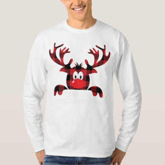 Freundin Sei immer du selbst Rentier Weihnachtsman T-Shirt