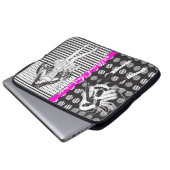 Freundin Tänzerin Laptopschutzhülle (Vorne Knopf)