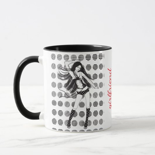 Freundin Tasse (Links)
