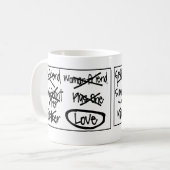 Freundin-Tassen - niedliche Tassen! Kaffeetasse (Vorderseite Links)