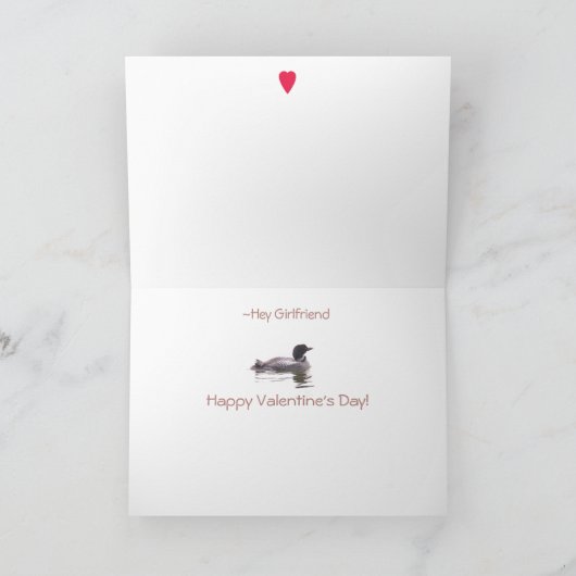 Freundin Valentine: Deine Freundschaft behalte mir Karte (Innenseite)