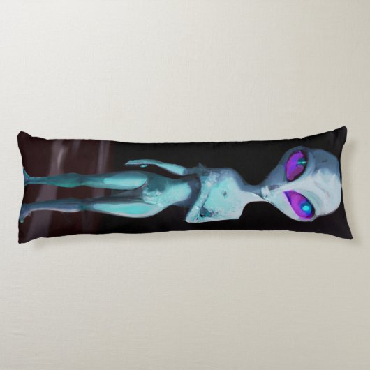 Freundin von Alien Seitenschläferkissen (Rückseite)