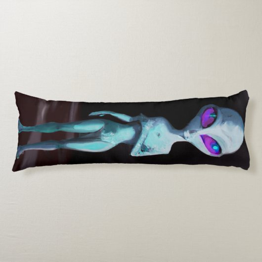 Freundin von Alien Seitenschläferkissen (Vorderseite)