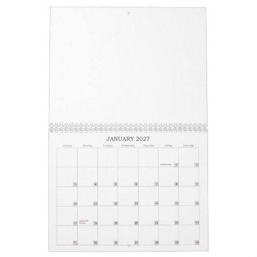 Freundin-Wäsche - Kalender (Jan 2027)