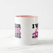 Freundin Zweifarbige Tasse (Mittel)