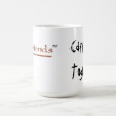 Freundinnen Caffinate zusammen Kaffeetasse (Mittel)