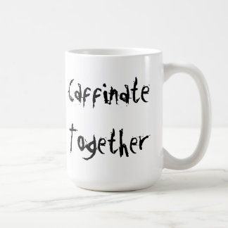 Freundinnen Caffinate zusammen Kaffeetasse