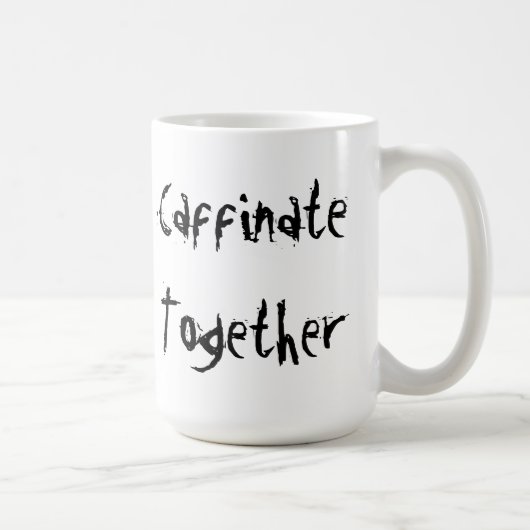 Freundinnen Caffinate zusammen Kaffeetasse (Rechts)