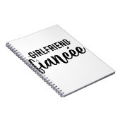 Freundinnen Engagement Party Geschenk Verlobt Notizblock (Rechte Seite)