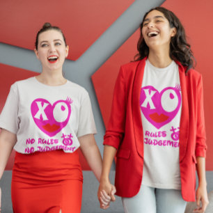Freundinnen Keine Regeln Kein Urteil Galentine's D T-Shirt