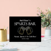 Freundinnen, Sport & Biere - Sportsegment - Akryll Acrylschild (Hochzeit)