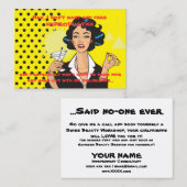 Freundinnen Visitenkarte (Vorne/Hinten)