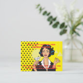 Freundinnen Visitenkarte (Stehend Vorderseite)