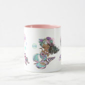 Freundinnen von Meerjungfrauen und Meeresschildkrö Tasse (Zentrum)
