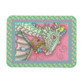 FREUNDLICH EASTER EGG DRAGON, FRÜHER FANTASY MAGNE MAGNET (Horizontal)