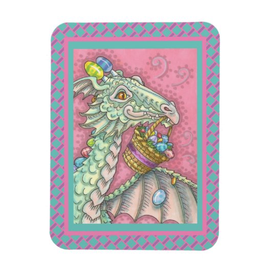 FREUNDLICH EASTER EGG DRAGON, FRÜHER FANTASY MAGNE MAGNET (Vertikal)