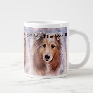 FREUNDLICH GOLDEN COLLIE DOG Jumbo-Tasse