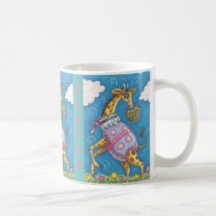FREUNDLICH OSTERE, GIRAFFE & TULIPS URLAUB KIDS TA KAFFEETASSE