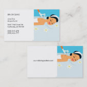 Freundliche Acupuncturist-Visitenkarte Visitenkarte (Vorne/Hinten)