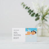 Freundliche Acupuncturist-Visitenkarte Visitenkarte (Stehend Vorderseite)